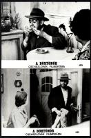 cca 1971 ,,A börtönőr" című csehszlovák filmdráma jelenetei és szereplői, 13 db vintage produkc...