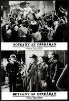 cca 1935 ,,Botrány az operában" amerikai filmburleszk jelenetei és szereplői (főszereplők a Mar...