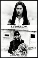 cca 1980 előtt készült ,,A kolasini pokol" című jugoszláv - szovjet film jelenetei és szereplői...