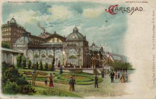 Karlovy Vary hold to light litho