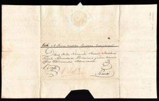 1823 Markovics Gergely Eperjes első püspöke által aláírt egyházi levél