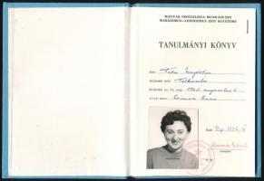 1958-1989 5 darab MSZMP igazolvány bizonyítvány egy személy részére