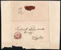 1880 Lukács György (1820-1892) leendő államtitkár által írt levél