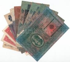 1912. 100K + 1913. 20K + 1914. 50K (3db) + 1915. 10K (2db) + 1916. 1K + 1917. 2K (2db) mind "DE...