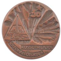 Rózsa Péter (1936-2015) 1997. 30 éves a Kossuth Lajos Katonai Főiskola egyoldalas öntött bronz emlékérem (32mm) T:1-