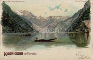 Königsee hold to light litho