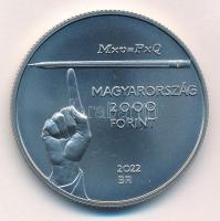 2022. 2000Ft Cu-Ni "Milton Friedman" kapszulában T:BU