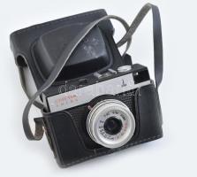 cca 1970-1980 Lomo Smena Symbol szovjet fényképezőgép, T-43 4/40 objektívvel, eredeti tokjában / Vintage USSR camera, in original case