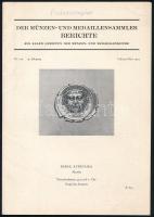 6 különböző német nyelvű numizmatikai értesítő "Numisma tisches Nachrichten blatt 1973/6, 1975/...