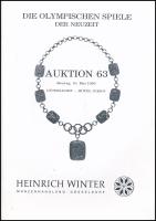 1991-1997. "Die Olympischen Spiele der Neuzeit - Heinrich Winter Münzenhandlung, Düsseldorf&quo...