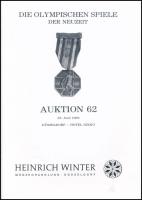 1991-1997. "Die Olympischen Spiele der Neuzeit - Heinrich Winter Münzenhandlung, Düsseldorf&quo...