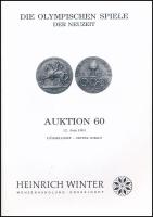 1991-1997. "Die Olympischen Spiele der Neuzeit - Heinrich Winter Münzenhandlung, Düsseldorf&quo...