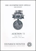 1991-1997. "Die Olympischen Spiele der Neuzeit - Heinrich Winter Münzenhandlung, Düsseldorf&quo...
