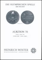 1991-1997. "Die Olympischen Spiele der Neuzeit - Heinrich Winter Münzenhandlung, Düsseldorf&quo...