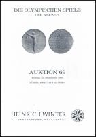 1991-1997. "Die Olympischen Spiele der Neuzeit - Heinrich Winter Münzenhandlung, Düsseldorf&quo...
