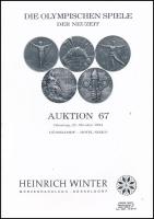 1991-1997. "Die Olympischen Spiele der Neuzeit - Heinrich Winter Münzenhandlung, Düsseldorf&quo...