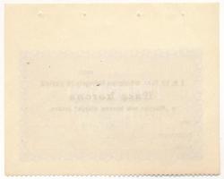 Budapest 1914-1919. 20K "Magyar nők korona alapja II." számozás nélkül, kitöltetlen T:I Ad...