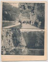 Kazán-szoros, Kazan Enge; Kinyitható leporello 9 képpel / folding leporellocard with 9 pictures (gyű...