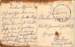 1916 Vejte, Vojtek, Voiteg; Roth József üzlete, Nagyvendéglő, étterem / Geschäftshaus, Gasthof / sho...