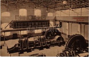 Resicabánya, Resita; vasgyár belső, légszesz központ. Kiadja Neff Antal / iron works interior, factory, gas central