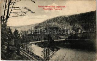 Ferencfalva, Franzdorf, Valiug (Resicabánya, Resita); A ferencfalvi nagyvízmű, völgyzárógát / flood gate, dam (EK)