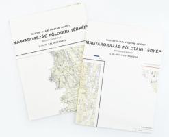 1976-1977 Zalaegerszeg-Nagykanizsa földtani térképe, 1:200 000, 2 db