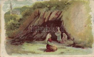 Nurses hold to light litho