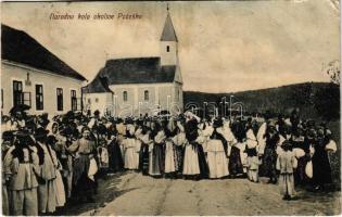 1915 Pozsega, Pozega; Narodno kolo okolice Pozeske / néptánc. Glivetic kiadása / folk dance (EB)