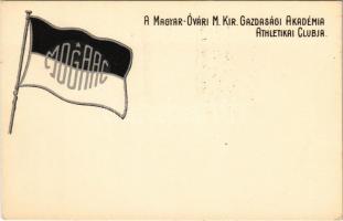 Magyaróvár, Mosonmagyaróvár; A Magyar-Óvári M. kir. Gazdasági Akadémia atlétikai clubja. Károlyi György kiadása