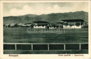 Petrozsény, Petrosany, Petrosani; Arena sportiva / Sporttelep, focipálya, futball / sport club, football field