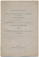 Különlenyomat az Országos Magyar Régészeti Társulat Évkönyve II. évfolyamából 1923-26. Franklin Társulat, Bp.,1926. Használt állapot.