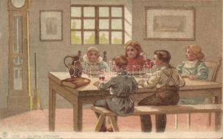 Dinner hold to light litho