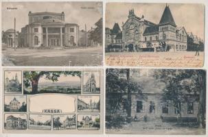 40 db főleg RÉGI történelmi magyar város képeslap vegyes minőségben / 40 mostly pre-1945 historical Hungarian town-view postcards in mixed quality