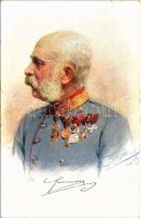 Franz Josef I / I. Ferenc József / Franz Joseph I of Austria. Verlag R. Lechner (Wilh. Müller). C. Pietzner