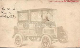 Old-timer hold to light