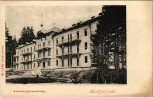 Bártfa, Bártfafürdő, Bardejovské Kúpele, Bardiov, Bardejov; Széchenyi szálloda. Divald Adolf 35. / hotel, spa