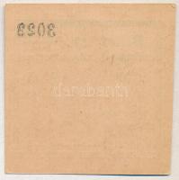 Budapest 1919. 5K "Vörös Ujság" szükségpénz T:I- kis sarrokhajtás Adamo BUC300.4