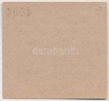 Budapest 1919. 10K "Vörös Ujság" szükségpénz T:I Adamo BUC300.5