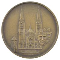DN Szeged kétoldalas bronz emlékérem, Szign.:G (60mm) T:1-