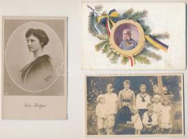 Habsburg család - 15 db régi képeslap / Habsburg royalties - 15 pre-1945 postcards