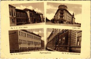 1941 Nyíregyháza, Evangélikus elemi iskola, Luther ház, Evangélikus leánygimnázium és fiúgimnázium (EK)