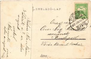 1910 Pécs, Irgalmasok temploma, Markusz Simon üzlete. Blancz József kiadása (r)