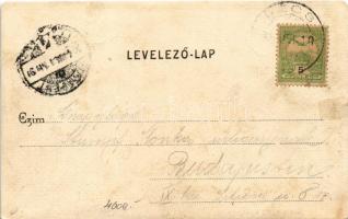 1904 Pécs, Miasszonyunk zárda. Fürst Lipót kiadása (r)