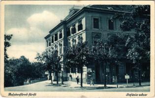1931 Balatonfüred, Stefánia udvar, szálloda (kis szakadás / small tear)