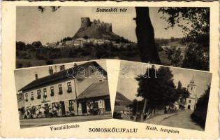 Somoskőújfalu, Somoskői vár (Hrad Somoska), Vasútállomás, Római katolikus templom (EK)