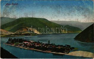 1913 Ada Kaleh, Török sziget Orsova alatt / Turkish island (fl)
