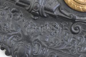 Puttós tintatartó, öntöttvas, üvegbetét nélkül, 23x27 cm