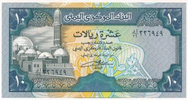 Jemen 1992. 10R (61x) közte sorszámkövetők T:I,I-  Yemen 1992. 10 Rials (61x) consecutive serials in it C:UNC,AU Krause P#24