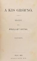 Feuillet Octave: Egy szegény ifju története. Ford.: Salamon Ferenc. Harmadik kiadás.; 
A kis grófnő...