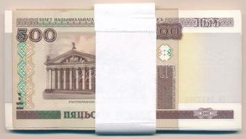 Fehéroroszország 2000. 500R (54x) sorszámkövetők, kötegelővel T:I,I-
Belarus 2000. 500 Rubles (54x)...